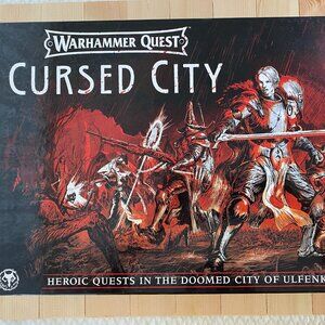WARHAMMER QUEST: Cursed City"... in the Doomed City of Ulfenkarn" NO MODELS